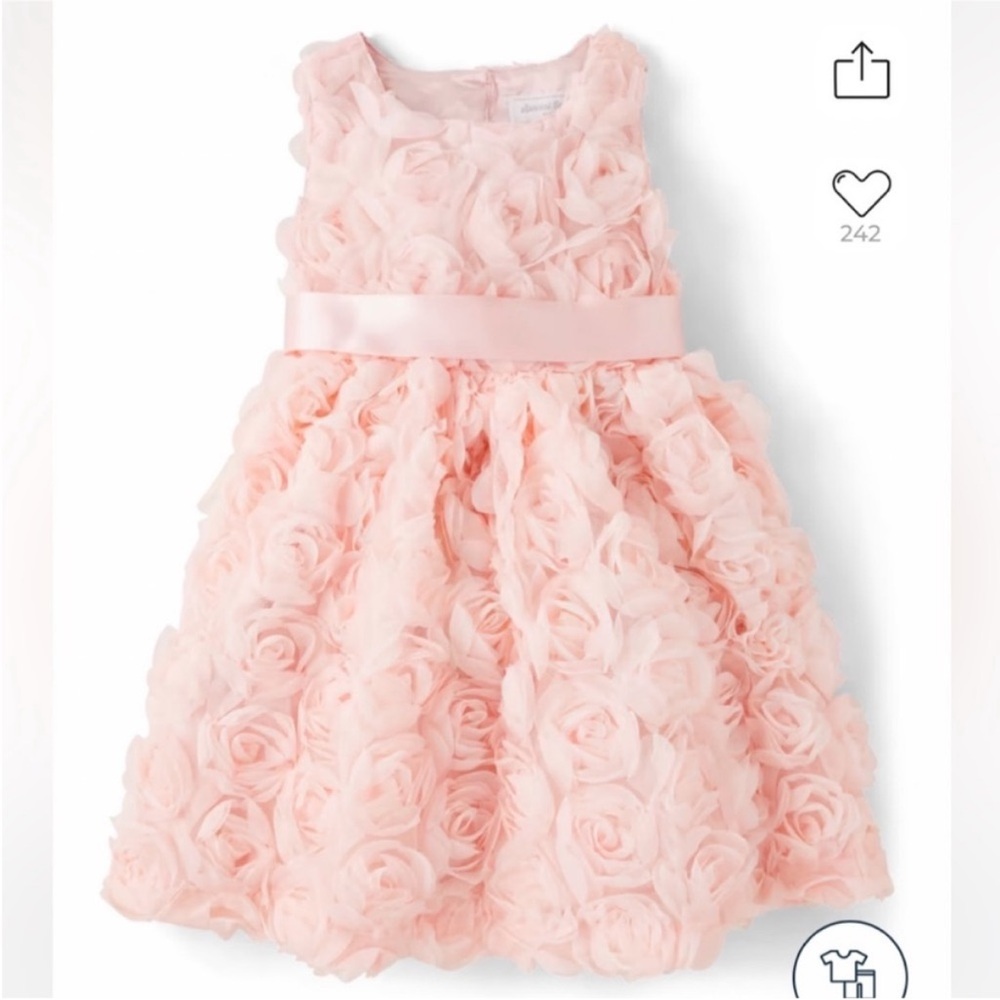 🌸GYMBOREE Rosette Dress. Size 12🌸 - Picture 1 of 12